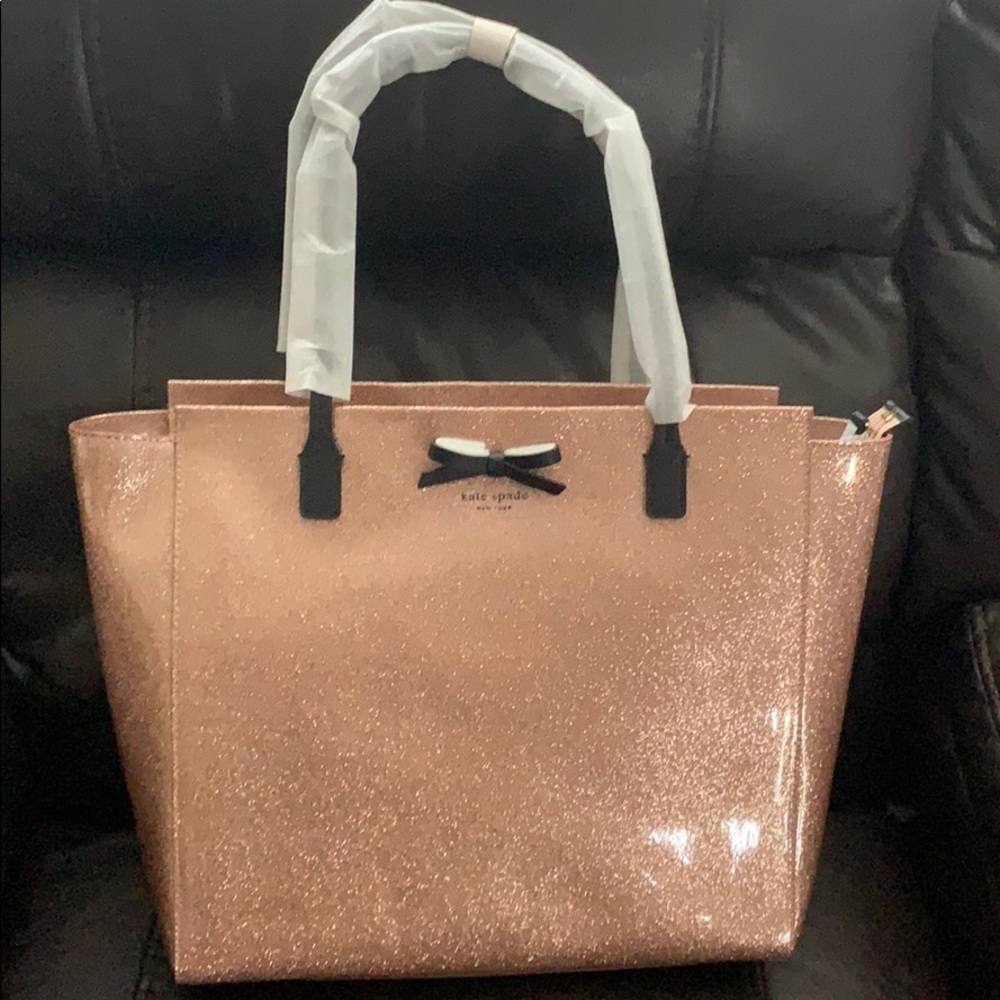 New Kate Spade Mavis Street Taden purse. Rose Gold